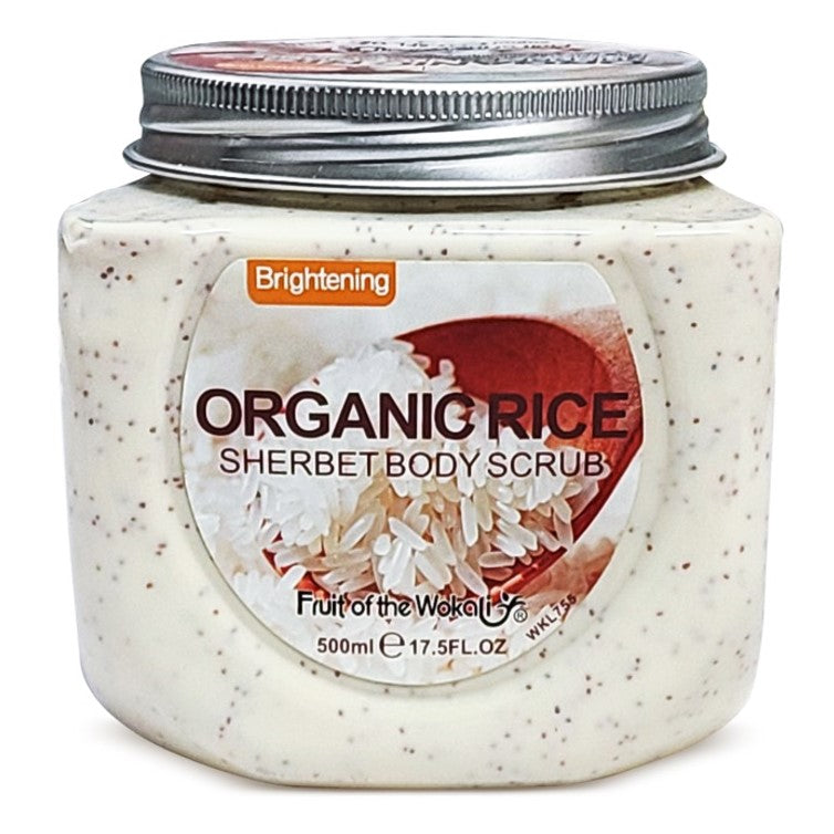 Wokali Organic Rice Body Scrub 500ml