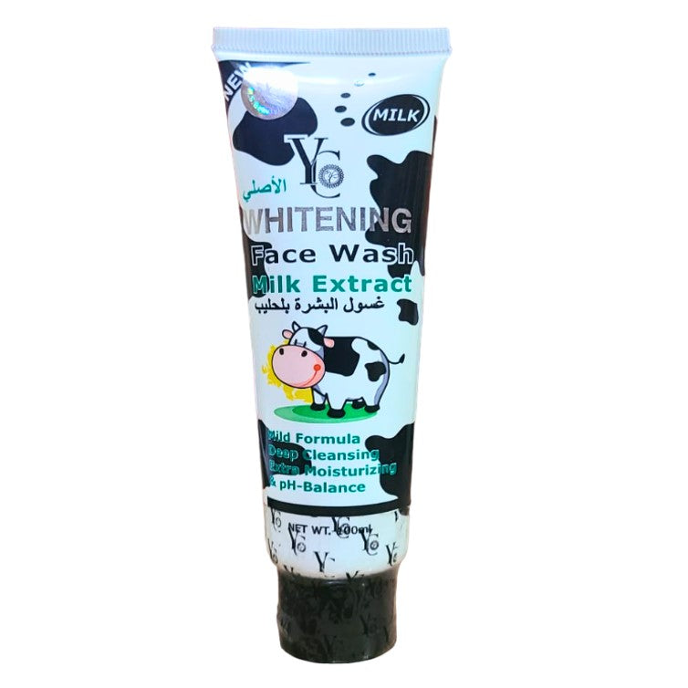 YC Whitening Face Wash Milk Extract 100ml