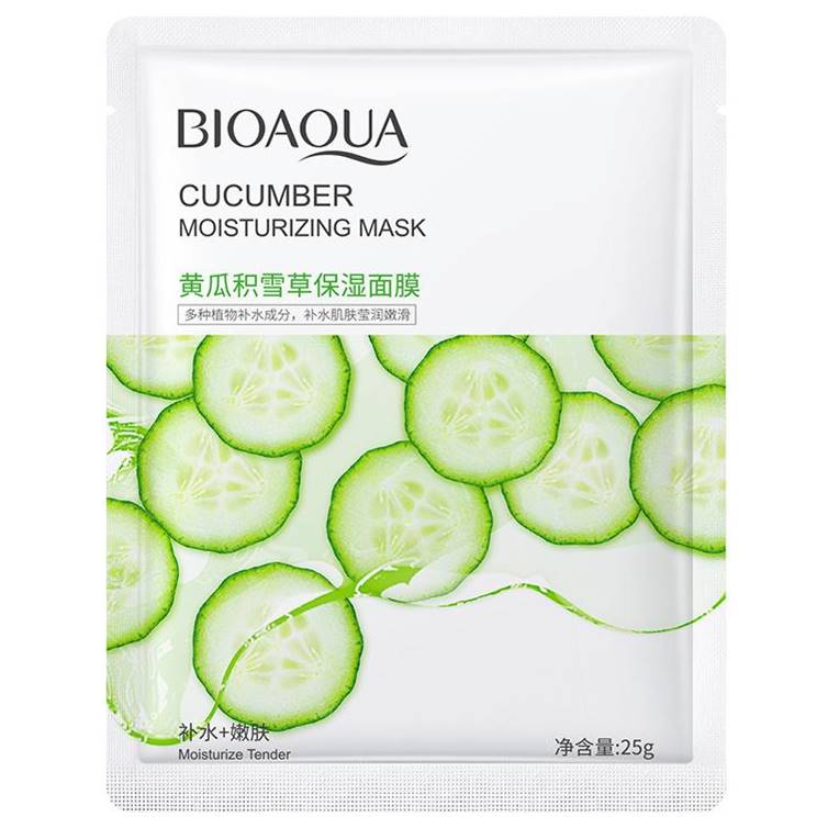 BIOAQUA Cucumber Moisturizing Sheet Mask 25g