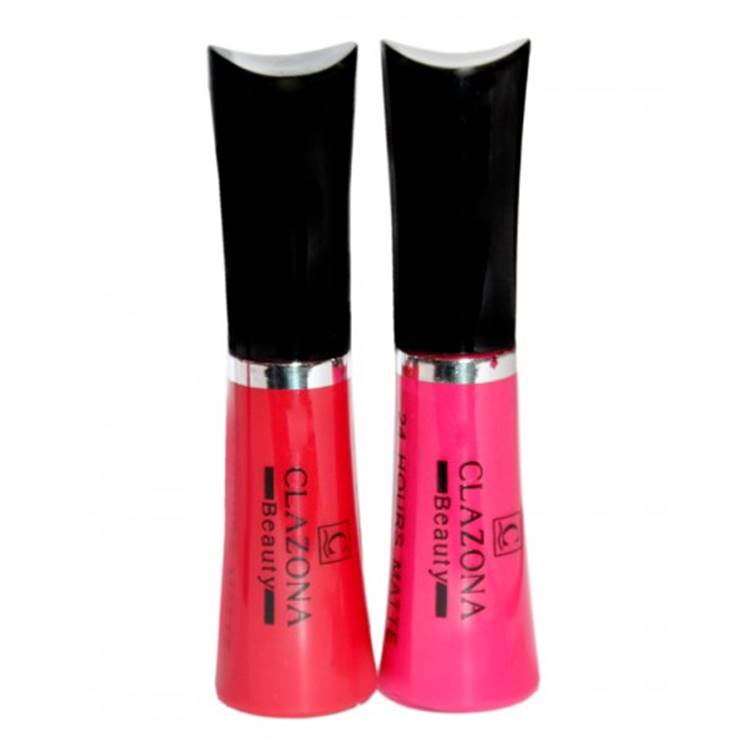 Clazona Permanent Stay Matte Lip Gloss 537 & 539