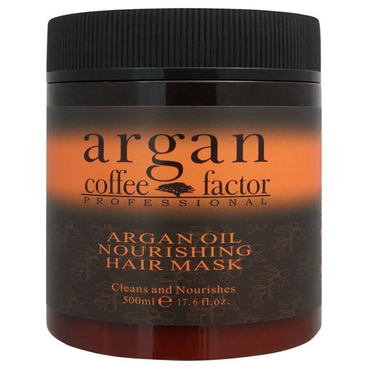 Coffee Factor Professional Argan Oil Nourishing Hair Mask, 500ml