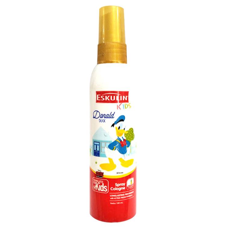 Eskulin Kids Body Mist Spray Cologne Donald Duck 100ml