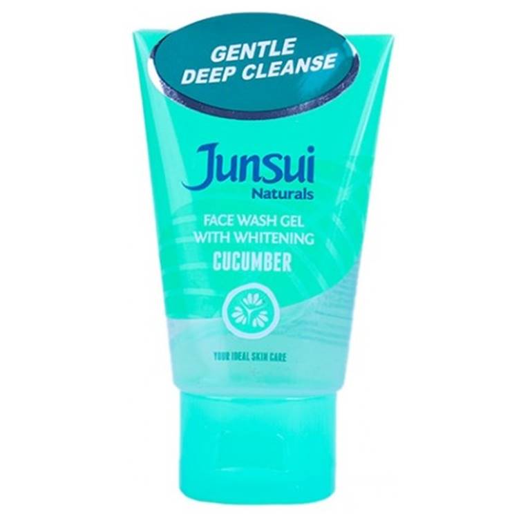 Junsui Naturals Face Wash Gel with Whitening Cucumber 50gm