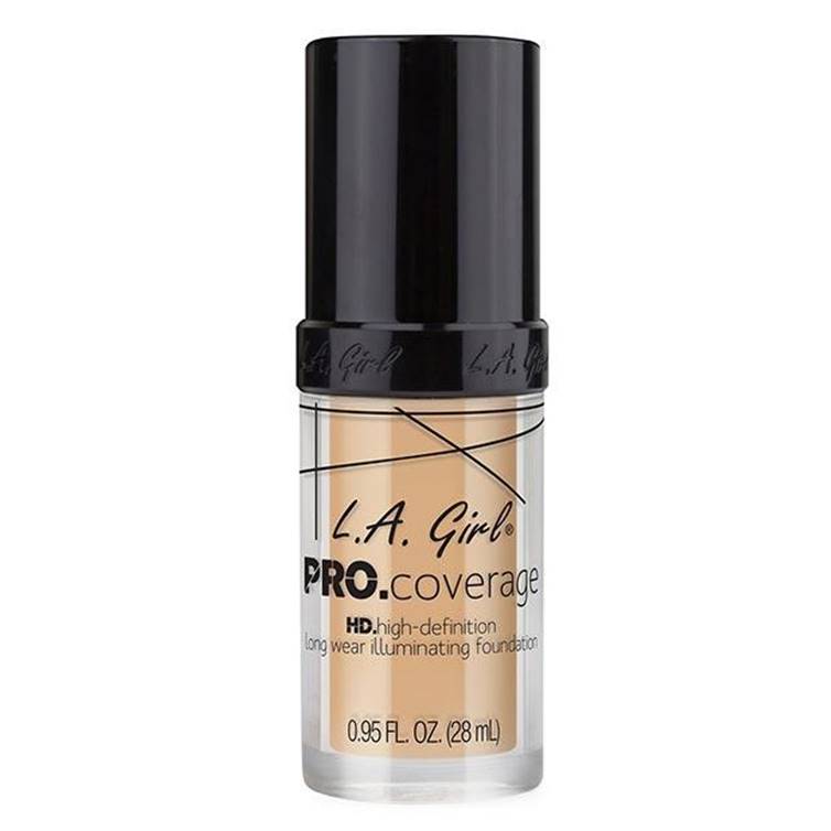 L.A. Girl Pro Coverage HD Illuminating Foundation Nude Beige