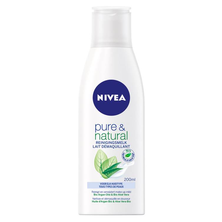 Nivea Pure & Natural Cleansing Milk 200ml