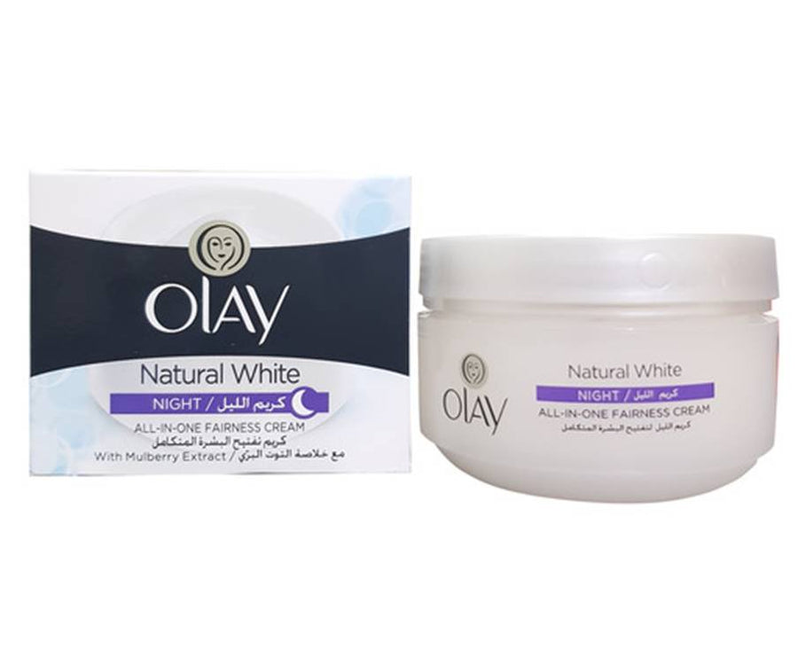 Olay Natural White All In One Fairness Night Cream 50g