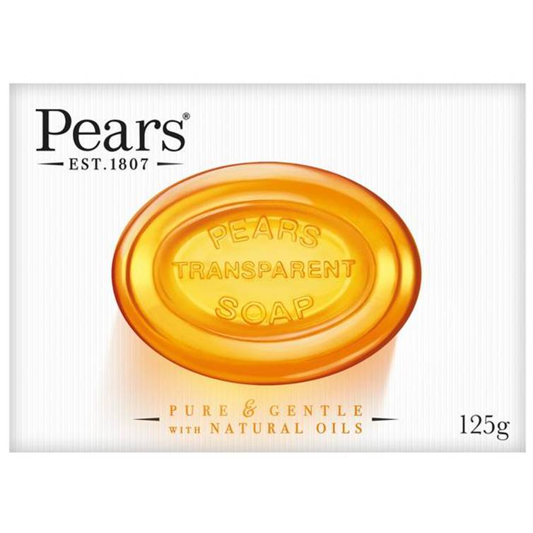 Pears Pure & Gentle Soap with Natural Oils 125g