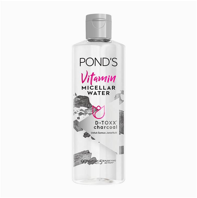 Pond's Vitamin D-Toxx Charcoal Micellar Water 100ml