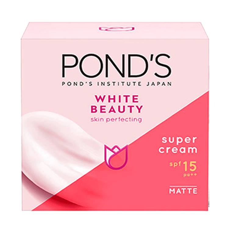 Pond's White Beauty Skin Perfecting Super Cream Matte SPF 15