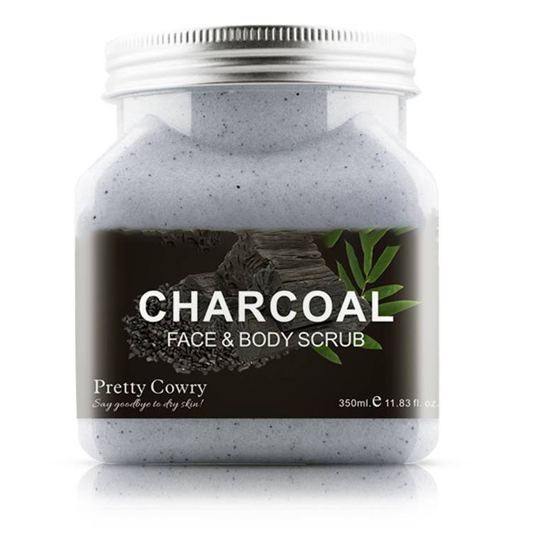 Pretty Cowry Charcoal Face & Body Scrub