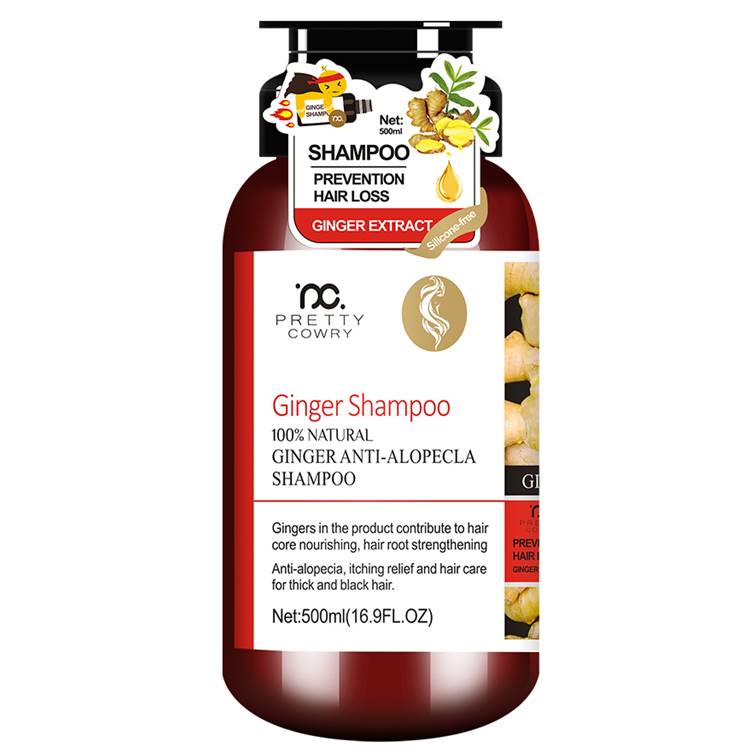 Pretty Cowry Ginger Anti Hair Fall Shampoo 500ml