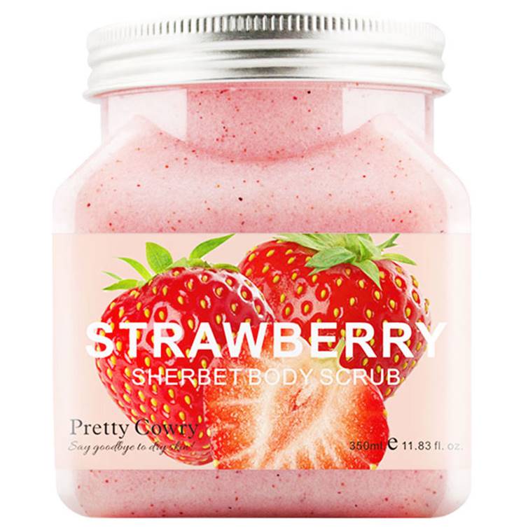 Pretty Cowry Strawberry Face & Body Scrub