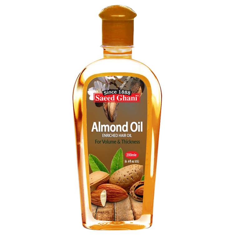 Saeed Ghani Non Sticky Almond Oil 200ml