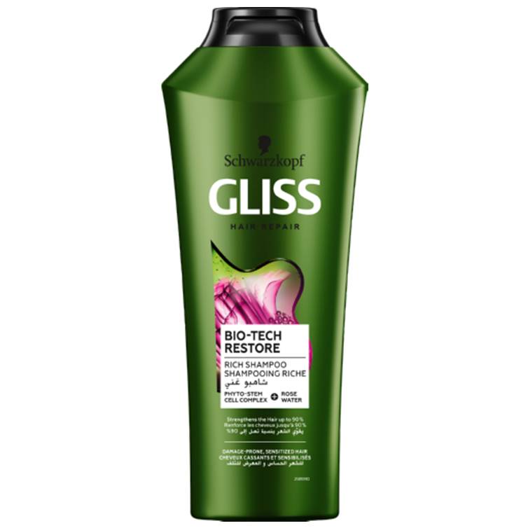 Schwarzkopf Gliss Bio-Tech Restore Rich Shampoo 400ml