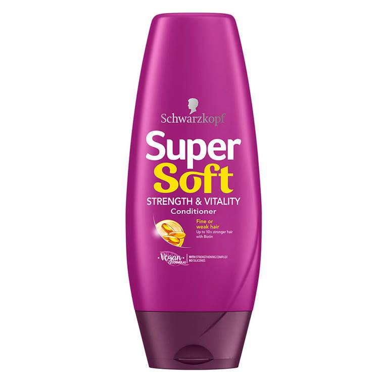 Schwarzkopf Supersoft Strength & Vitality Conditioner 250ml