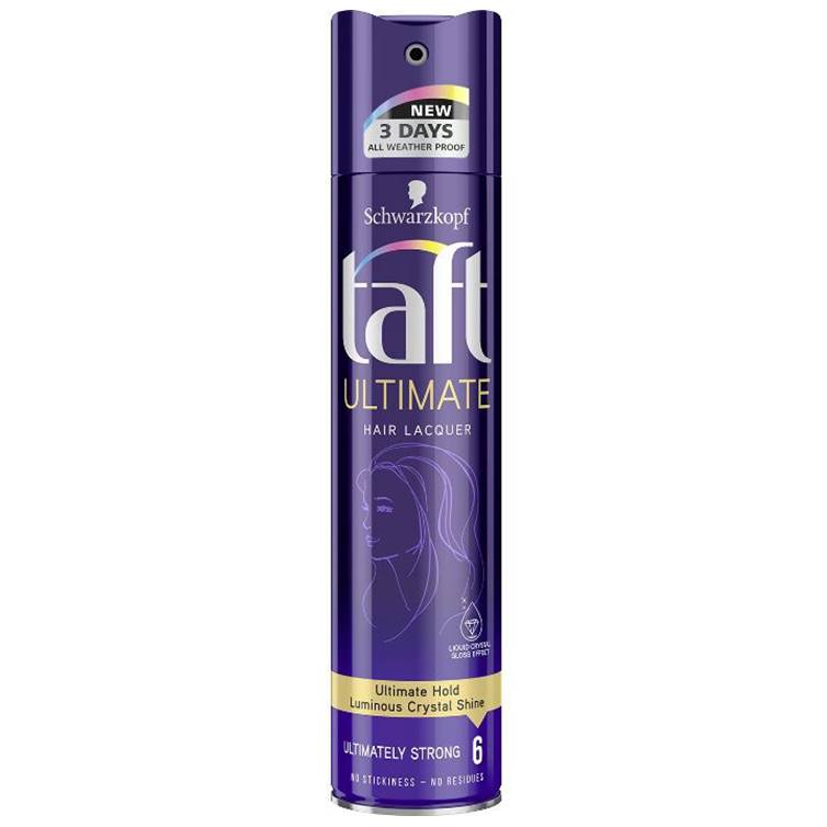 Schwarzkopf Taft Ultimate Hair Lacquer Ultimately Strong 250 ml