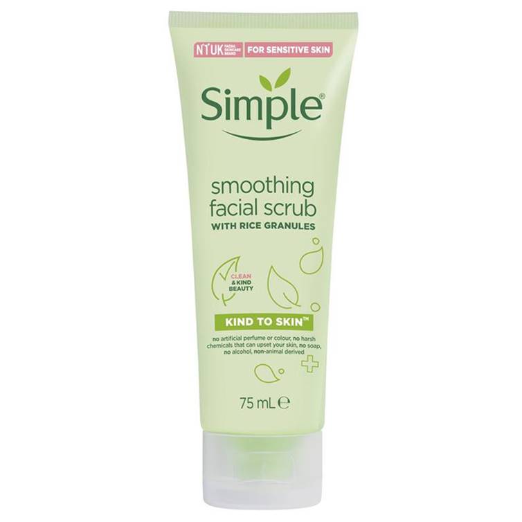 Simple Kind To Skin Smoothing Facial Scrub 75ml