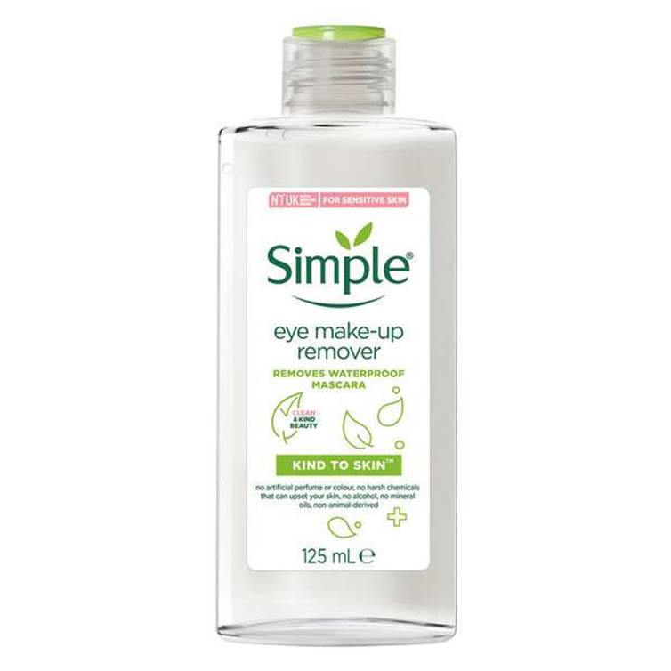 Simple Kind to Skin Eye Makeup Remover 125ml