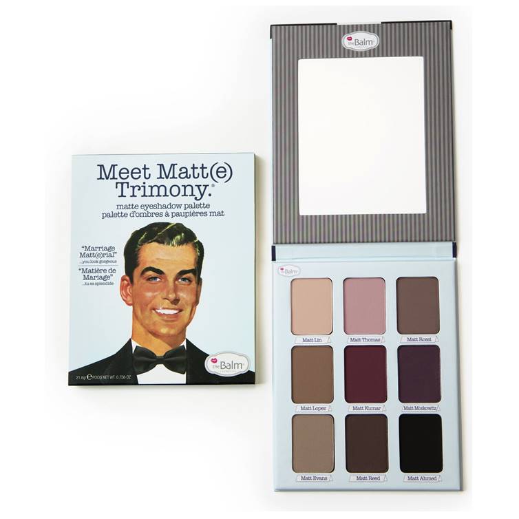 The Balm Meet Matte Trimony Eyeshadow Palette